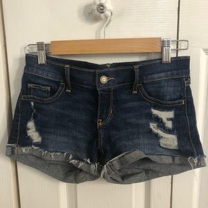 Low rise hollister shorts
